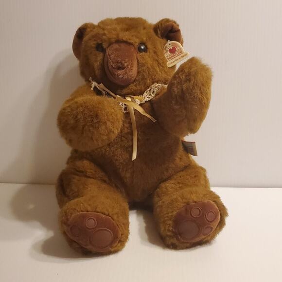 Heartline Because You Are Special Vintage Teddy Bear 1987 - Picture 1 of 11
